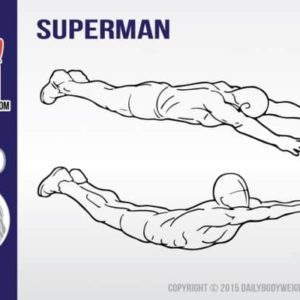 Superman Core Exercise