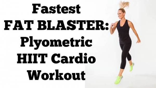 Fastest Fat Blaster: Plyometric HIIT Cardio Workout | 13 Minute Full Length Workout Video
