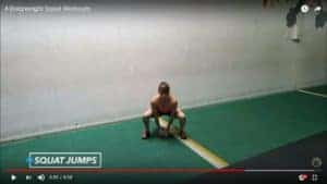 bodyweight squat workout: bodyweight squat workout: squat jumps