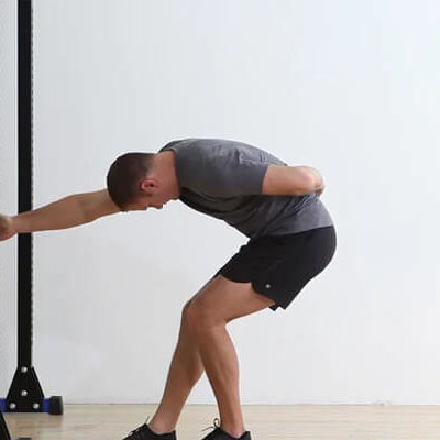 Staggered-Stance Deep Squat Breathing