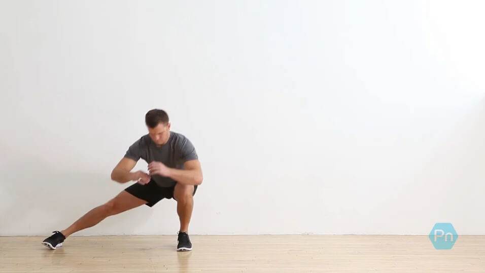 Alternating Lateral Lunge Walk