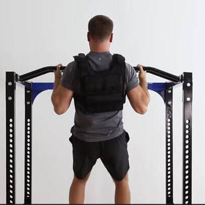 Weighted Neutral-Grip Pull-Up