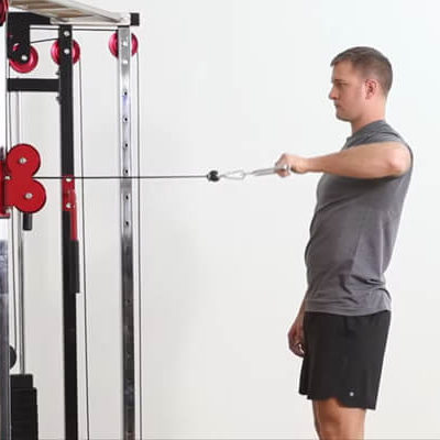 Cable External Rotation at 90 Degrees Abduction